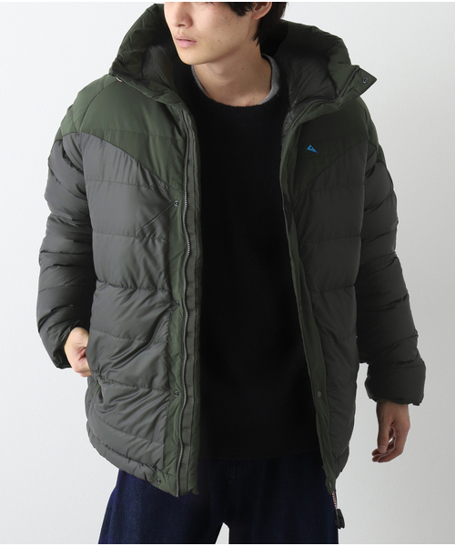 KLATTERMUSEN（クレッタルムーセン）の「【KLATTERMUSEN / クレッタルムーセン】OFF THE MOUNTAIN 32 Leviten（ダウンジャケット/コート・メンズ・ベージュ/グリーン・MEDIUM/LARGE）」の2枚目の写真