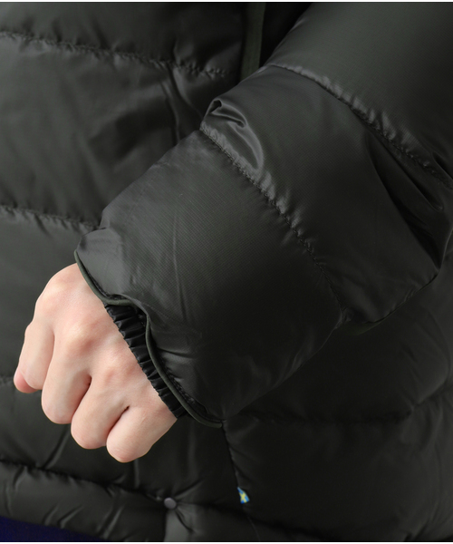 KLATTERMUSEN（クレッタルムーセン）の「【KLATTERMUSEN / クレッタルムーセン】OFF THE MOUNTAIN 32 Leviten（ダウンジャケット/コート・メンズ・ベージュ/グリーン・MEDIUM/LARGE）」の11枚目の写真