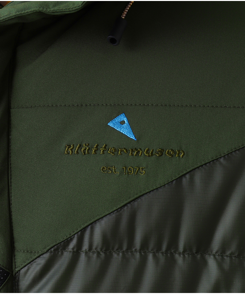 KLATTERMUSEN（クレッタルムーセン）の「【KLATTERMUSEN / クレッタルムーセン】OFF THE MOUNTAIN 32 Leviten（ダウンジャケット/コート・メンズ・ベージュ/グリーン・MEDIUM/LARGE）」の18枚目の写真