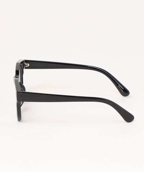 Birthday room（バースデイルーム）の「セミワイドフレーム伊達メガネ（メガネ・レディース・ブラック/ブラウン・FREE）」の6枚目の写真