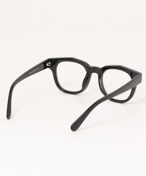 Birthday room（バースデイルーム）の「セミワイドフレーム伊達メガネ（メガネ・レディース・ブラック/ブラウン・FREE）」の7枚目の写真