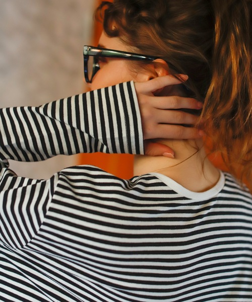 Birthday room（バースデイルーム）の「セミワイドフレーム伊達メガネ（メガネ・レディース・ブラック/ブラウン・FREE）」の19枚目の写真