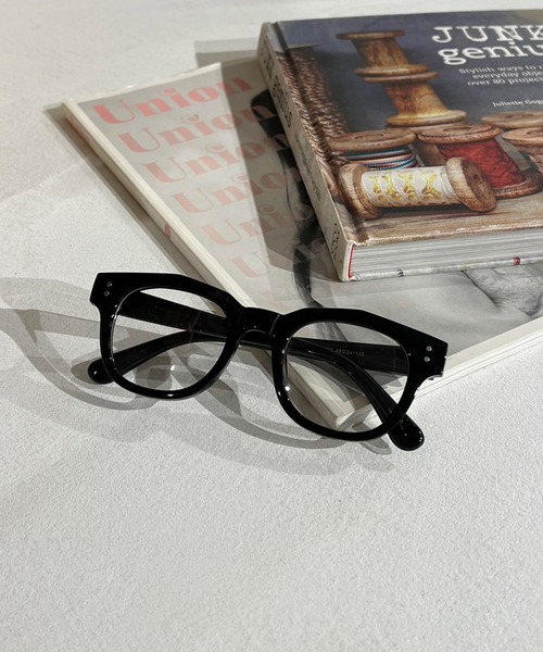 Birthday room（バースデイルーム）の「セミワイドフレーム伊達メガネ（メガネ・レディース・ブラック/ブラウン・FREE）」の21枚目の写真