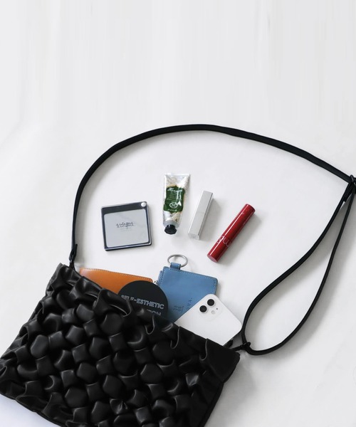 antiqua（アンティカ）の「2wayクラッチバッグ（クラッチバッグ・レディース・ブラック・FREE）」の6枚目の写真