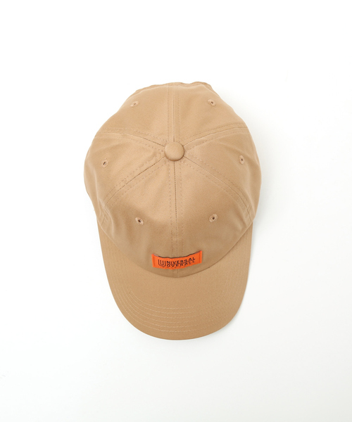 UNIVERSAL OVERALL（ユニバーサルオーバーオール）の「【UNIVERSAL OVERALL/ユニバーサルオーバーオール】TCツイルワンポイント ベースボールキャップ（キャップ・メンズ・ブラック/ベージュ/グレー/カーキ・フリー）」の8枚目の写真