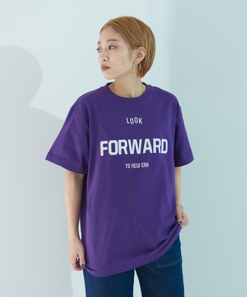 NOMINE(ノミネ)の「オリジナルロゴTシャツ(Tシャツ/カットソー・レディース・ホワイト/チャコールグレー/パープル/グレー/ホワイト系その他/レモンイエロー・フリー)」の5枚目の写真