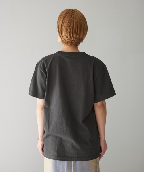 NOMINE(ノミネ)の「オリジナルロゴTシャツ(Tシャツ/カットソー・レディース・ホワイト/チャコールグレー/パープル/グレー/ホワイト系その他/レモンイエロー・フリー)」の21枚目の写真