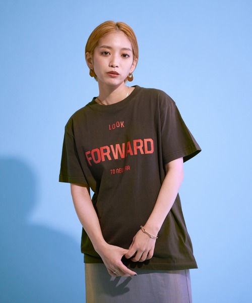 NOMINE(ノミネ)の「オリジナルロゴTシャツ(Tシャツ/カットソー・レディース・ホワイト/チャコールグレー/パープル/グレー/ホワイト系その他/レモンイエロー・フリー)」の15枚目の写真