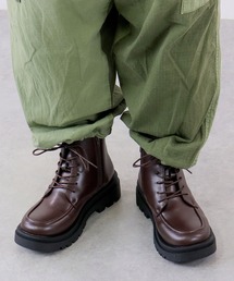 MAX&Co. スエード ウェッジソールブーツ 37 24cm 希少】Rick Owens ウェッジソール ロングブーツ 本革 ブラック