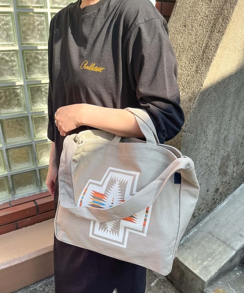 タグあり】PENDLETON ペンドルトン CANVAS 2WAY TOTEBAG トートバッグ 
