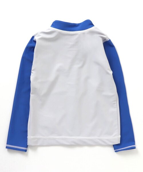 BREEZE（ブリーズ）の「【UVカット】前開き長袖ラッシュガード（ラッシュガード・キッズ・レインボー/ピンク/ブルー/ネイビー/ライム・80/130/90/120/140/100/110）」の13枚目の写真