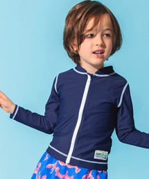 BREEZE | 【UVカット】前開き長袖ラッシュガード(ラッシュガード)