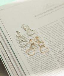 【at.】トリプルハートピアス