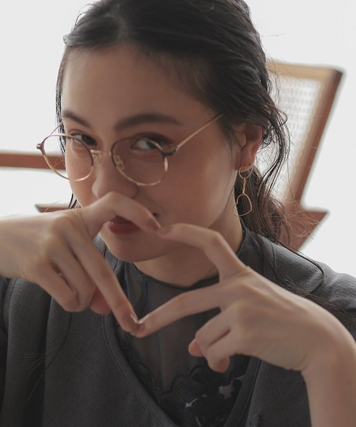 at.（アット）の「【at.】トリプルハートピアス（ピアス（両耳用）・レディース・シルバー/ゴールド・FREE）」の9枚目の写真