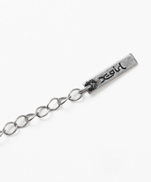 X-girl（エックスガール）の「CRYSTAL HEART NECKLACE（ネックレス・レディース・ピンク/ライトブルー・ONE SIZE）」の13枚目の写真