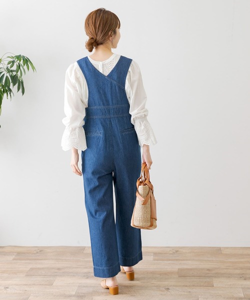 URBAN RESEARCH Sonny Label(アーバンリサーチサニーレーベル)の「2WAYスカラップコットンレースブラウス(シャツ/ブラウス・レディース・オフホワイト/グレー/ブラック/ラベンダー・FREE)」の14枚目の写真