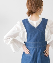 URBAN RESEARCH Sonny Label | 2WAYスカラップコットンレースブラウス(シャツ/ブラウス)