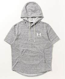 アンダーアーマー  UAライバルテリー ショートスリーブ シャツ フーディー 〈レフトチェスト〉