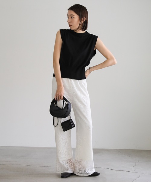 ZOZO限定】バックデザインノースリーブニット（ニット/セーター