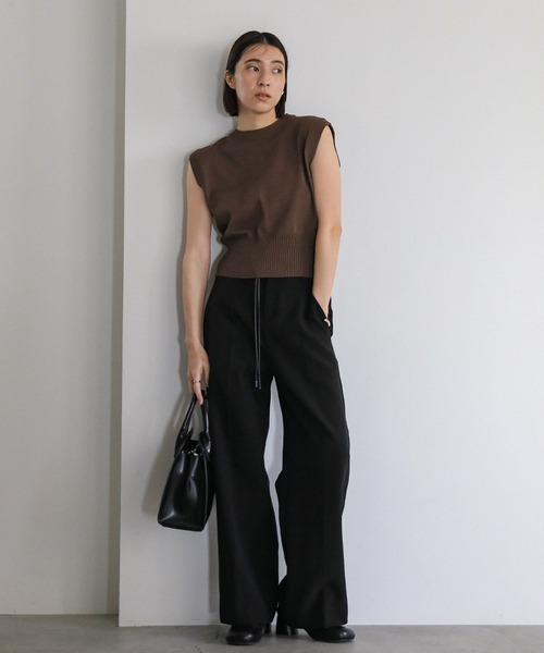 セール】【ZOZO限定】バックデザインノースリーブニット（ニット