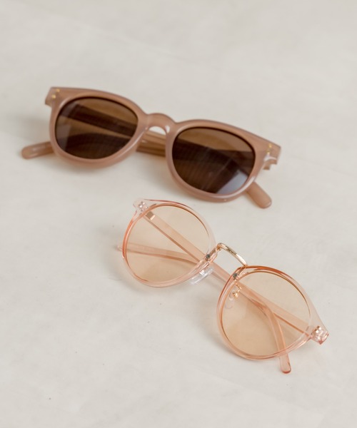 OLIVE des OLIVE（オリーブデオリーブ）の「ピンクシアフレームサングラス（サングラス・レディース・ピンク・FREE）」の5枚目の写真