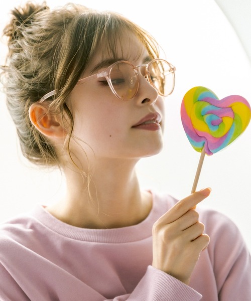 OLIVE des OLIVE（オリーブデオリーブ）の「ピンクシアフレームサングラス（サングラス・レディース・ピンク・FREE）」の11枚目の写真