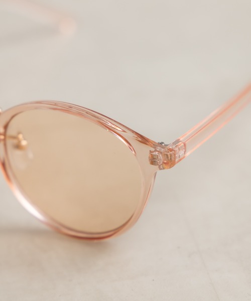 OLIVE des OLIVE（オリーブデオリーブ）の「ピンクシアフレームサングラス（サングラス・レディース・ピンク・FREE）」の6枚目の写真