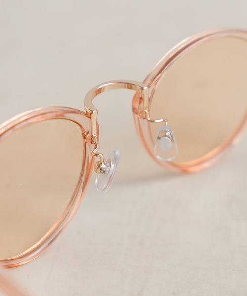 OLIVE des OLIVE（オリーブデオリーブ）の「ピンクシアフレームサングラス（サングラス・レディース・ピンク・FREE）」の3枚目の写真