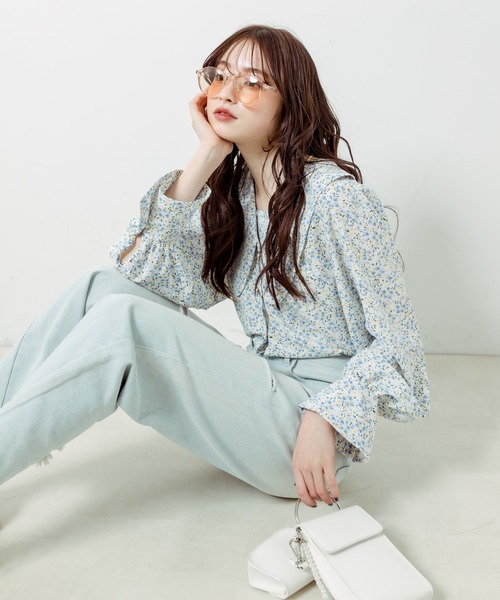 OLIVE des OLIVE（オリーブデオリーブ）の「ピンクシアフレームサングラス（サングラス・レディース・ピンク・FREE）」の8枚目の写真