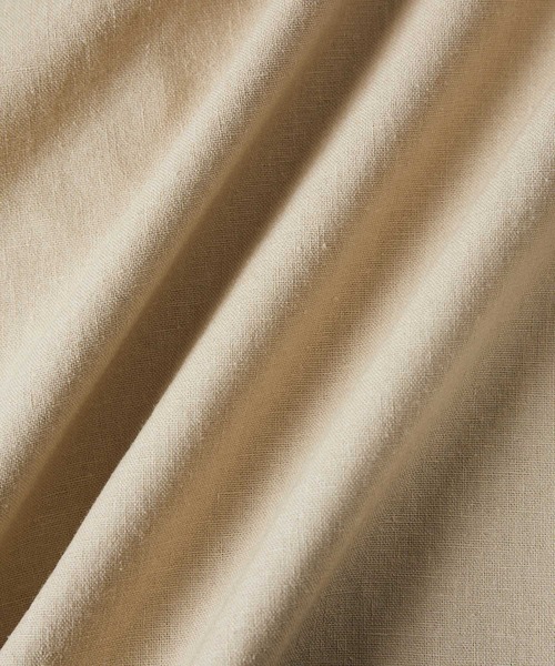 ADAM ET ROPE'(アダムエロペ)の「【WEB限定】リネンステッチワークシャツ(シャツ/ブラウス・レディース・ブラック/ホワイト/ベージュ/ピンク・FREE)」の8枚目の写真