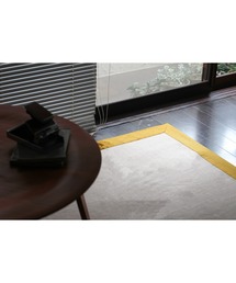 BRID（ブリッド）の「.ブリッド オリカ リネン フレーム ラグ / BRID Olika LINEN FRAME RUG［90×130］（ラグ/マット）」