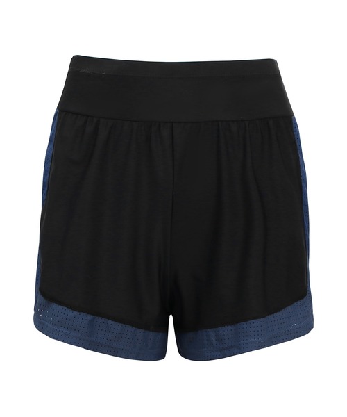 レディース水着体型カバー 半袖メッシュラッシュガード+ショートパンツ+キャップ 3点セット（水着）｜TeddyShop（テディショップ）