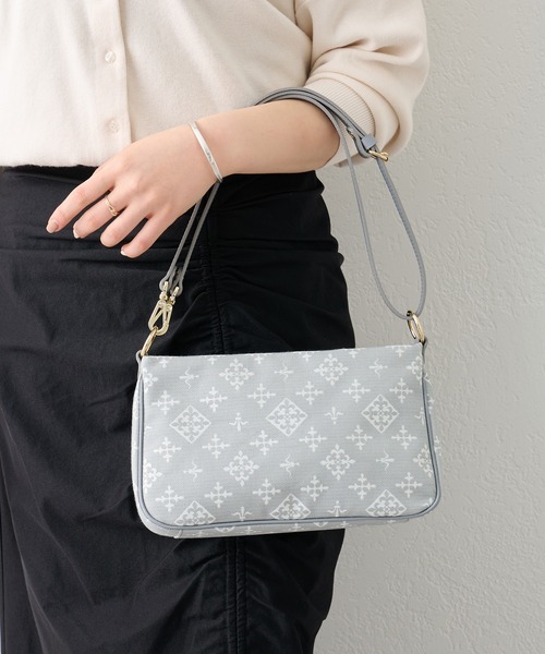 russet(ラシット)の「ショルダーバッグ(CE-1074-WEB)(ショルダーバッグ・レディース・ライトグレー/ベージュ・FREE)」の21枚目の写真