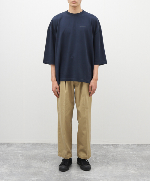 WILLY CHAVARRIA（ウィリーチャバリア）の「【WILLY CHAVARRIA / ウィリー チャバリア】SS BUFFALO T（Tシャツ/カットソー・メンズ・ダークブルー/チャコールグレー・MEDIUM/LARGE）」の3枚目の写真