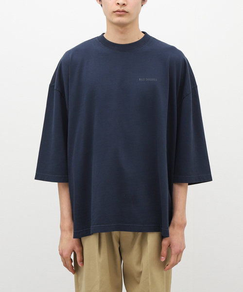 WILLY CHAVARRIA（ウィリーチャバリア）の「【WILLY CHAVARRIA / ウィリー チャバリア】SS BUFFALO T（Tシャツ/カットソー・メンズ・ダークブルー/チャコールグレー・MEDIUM/LARGE）」の4枚目の写真