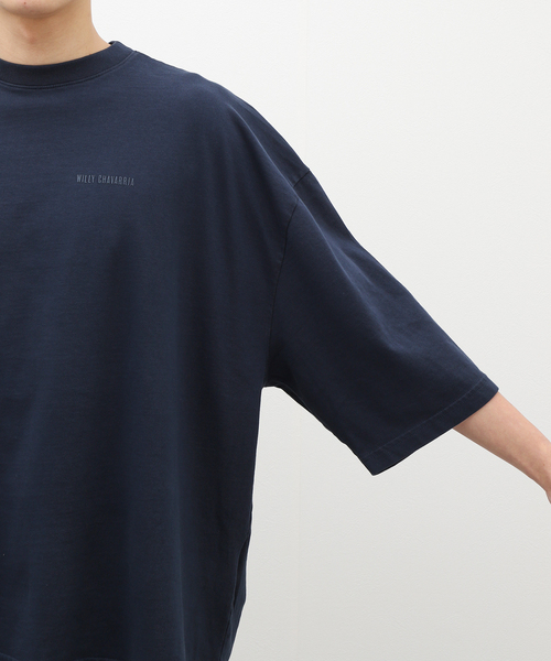 WILLY CHAVARRIA（ウィリーチャバリア）の「【WILLY CHAVARRIA / ウィリー チャバリア】SS BUFFALO T（Tシャツ/カットソー・メンズ・ダークブルー/チャコールグレー・MEDIUM/LARGE）」の9枚目の写真