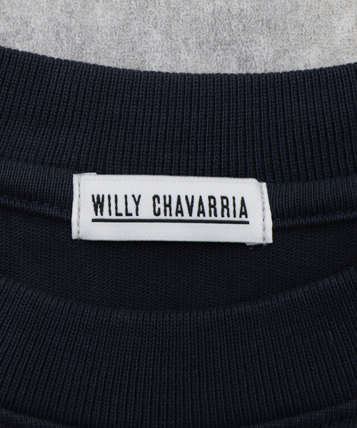 WILLY CHAVARRIA（ウィリーチャバリア）の「【WILLY CHAVARRIA / ウィリー チャバリア】SS BUFFALO T（Tシャツ/カットソー・メンズ・ダークブルー/チャコールグレー・MEDIUM/LARGE）」の15枚目の写真
