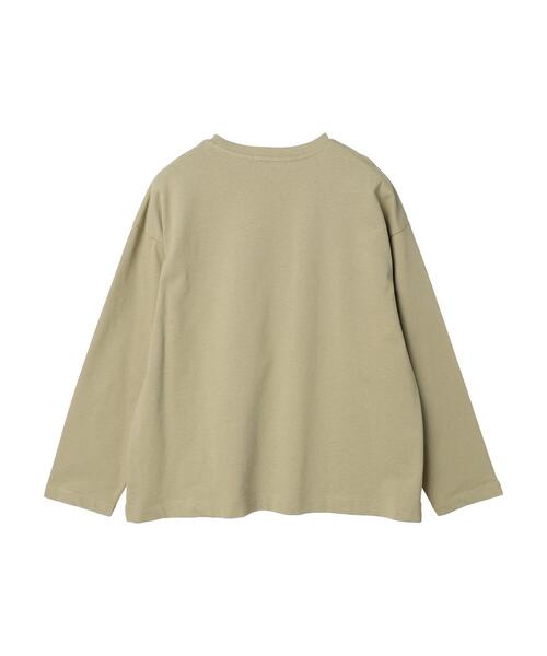AMERICAN HOLIC(アメリカンホリック)の「ラガー切り替えロゴカットプルオーバー(Tシャツ/カットソー・レディース・イエロー/オフホワイト/チャコールグレー・M/L)」の19枚目の写真