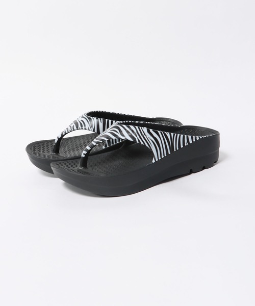TELIC(テリック)の「TELIC/テリック W- FLIP FLOP サンダル ビーチサンダル(サンダル・メンズ・レオパード/ゼブラ・S/M/ML/XS)」の4枚目の写真