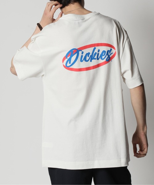 Dickies(ディッキーズ)の「Dickies ディッキーズ SHORT SLEEVE PRINT T-SHIRT 半袖プリントTシャツ(Tシャツ/カットソー・メンズ・ブラック/ホワイト/グレー・M/L/XL)」の2枚目の写真