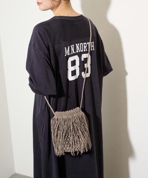 バグマティ　フリンジミニショルダーバッグ The Bagmati（ザバグマティ）の「【BAGMATI/バグマティ