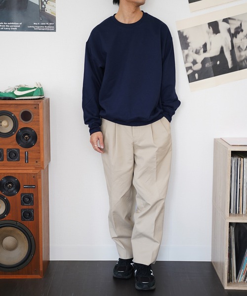 GILDAN(ギルダン)の「【GILDAN/ギルダン】 8OZ CREW SWEAT スウェット(スウェット・メンズ・ブラック/ロイヤルブルー/ホワイト/レッド/ライトオレンジ系/ライトピンク/ライトグリーン/オリーブ/ゴールド/グレー/ライトブルー/ネイビー・SMALL/LARGE/XX-LARGE/X-LARGE/MEDIUM)」の7枚目の写真