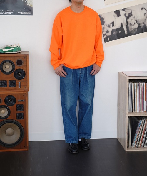 GILDAN(ギルダン)の「【GILDAN/ギルダン】 8OZ CREW SWEAT スウェット(スウェット・メンズ・ブラック/ロイヤルブルー/ホワイト/レッド/ライトオレンジ系/ライトピンク/ライトグリーン/オリーブ/ゴールド/グレー/ライトブルー/ネイビー・SMALL/LARGE/XX-LARGE/X-LARGE/MEDIUM)」の21枚目の写真