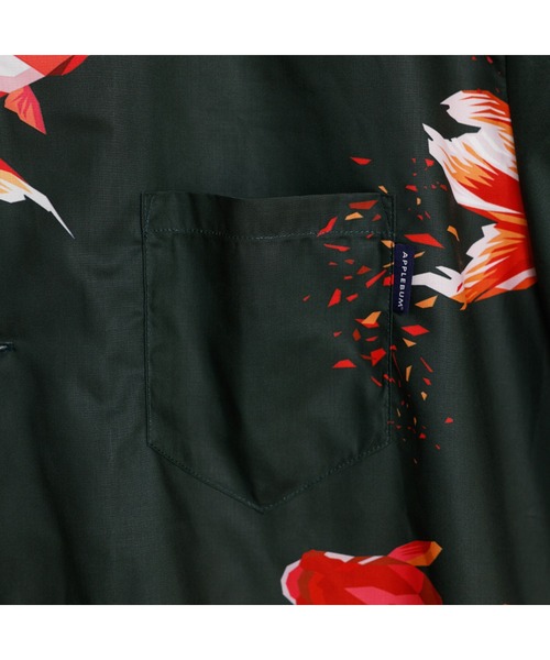 APPLEBUM（アップルバム）の「Tadaomi Shibuya "Gold Fish" S/S Aloha Shirt（シャツ/ブラウス・メンズ・ネイビー/グリーン・MEDIUM/LARGE/X-LARGE）」の21枚目の写真