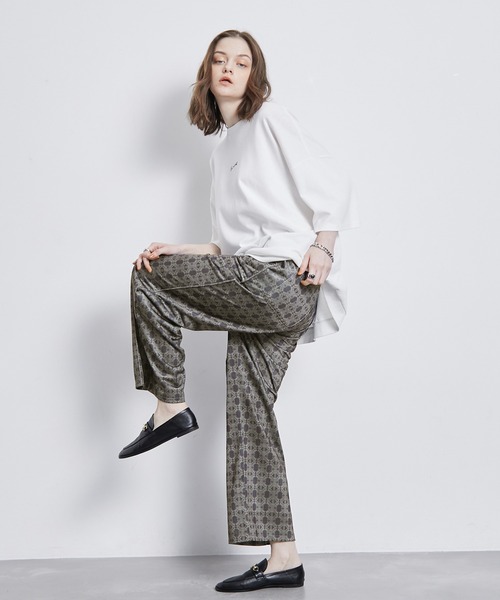 JUNRED（ジュンレッド）の「オーナメンタルワイドトラックパンツ（その他パンツ・メンズ・パープル/ブルー系その他4・S/M/L）」の7枚目の写真