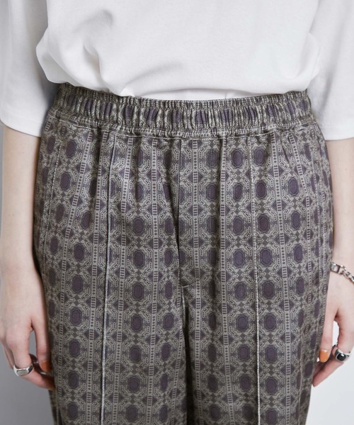 JUNRED（ジュンレッド）の「オーナメンタルワイドトラックパンツ（その他パンツ・メンズ・パープル/ブルー系その他4・S/M/L）」の12枚目の写真