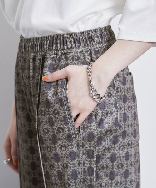 JUNRED（ジュンレッド）の「オーナメンタルワイドトラックパンツ（その他パンツ・メンズ・パープル/ブルー系その他4・S/M/L）」の14枚目の写真