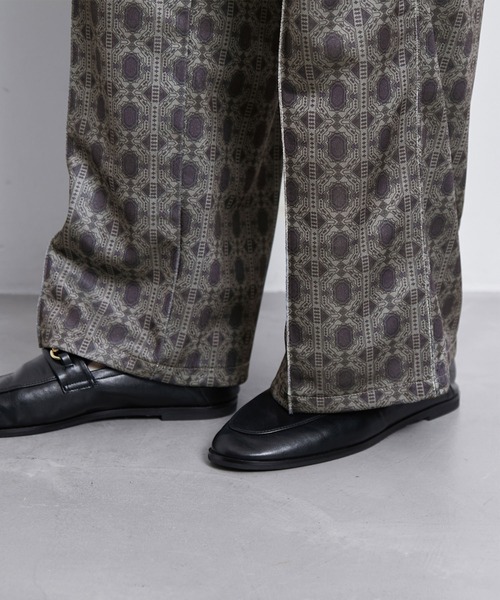 JUNRED（ジュンレッド）の「オーナメンタルワイドトラックパンツ（その他パンツ・メンズ・パープル/ブルー系その他4・S/M/L）」の16枚目の写真