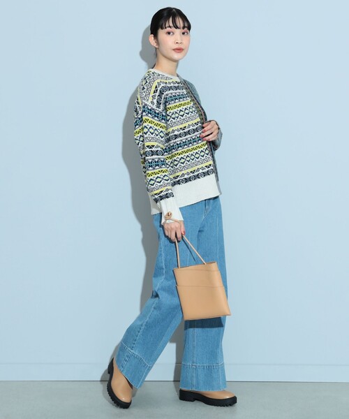 BEAMS HEART（ビームスハート）の「フェアアイル ニットプルオーバー