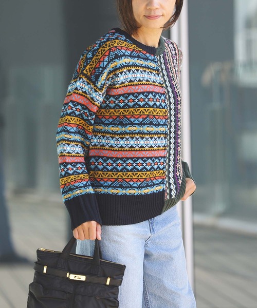 BEAMS HEART（ビームスハート）の「フェアアイル ニットプルオーバー（ニット/セーター・レディース・その他1/その他/その他2・FREE）」の11枚目の写真